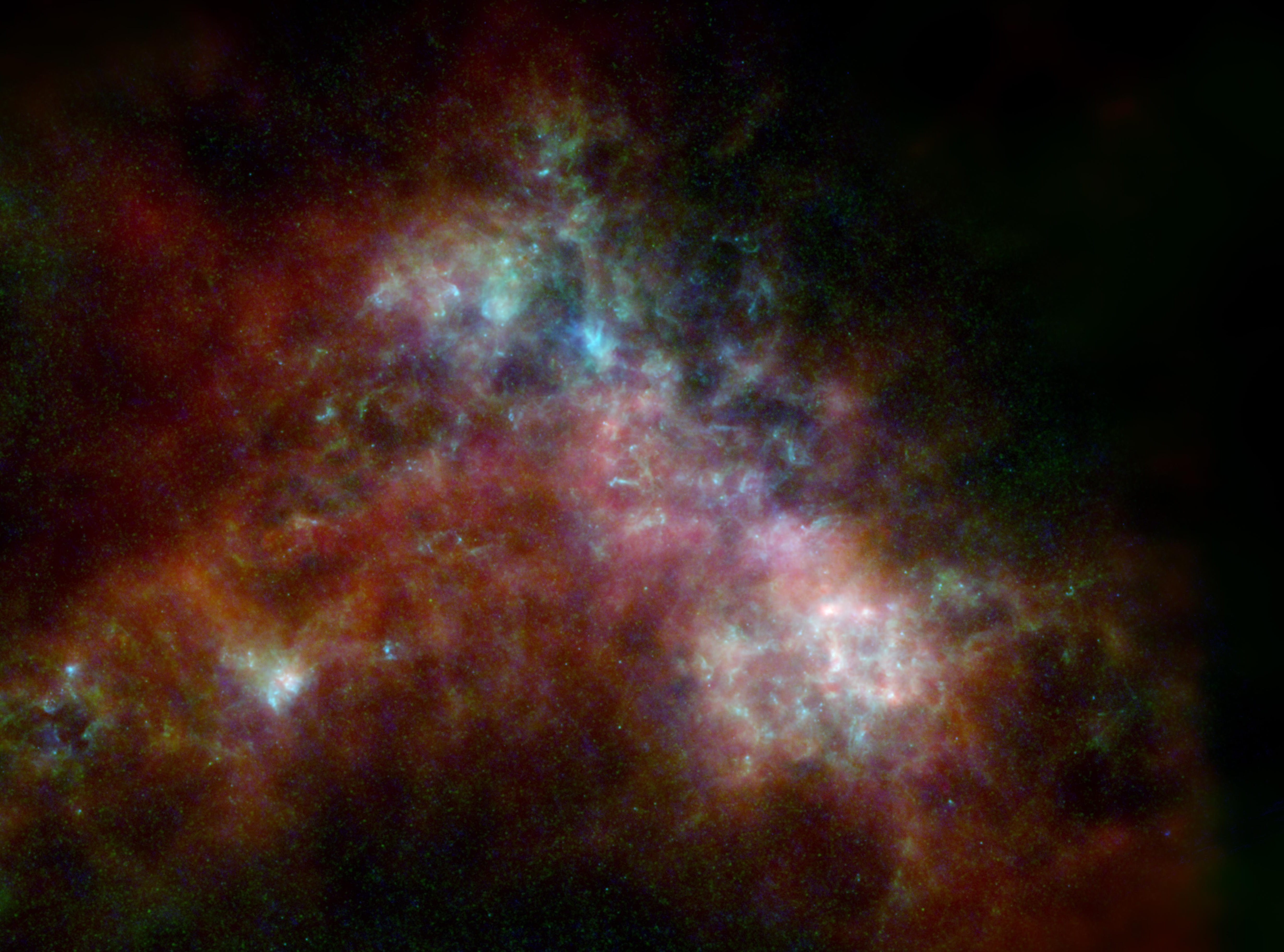 A galaxy next door is transforming, and astronomers can see it