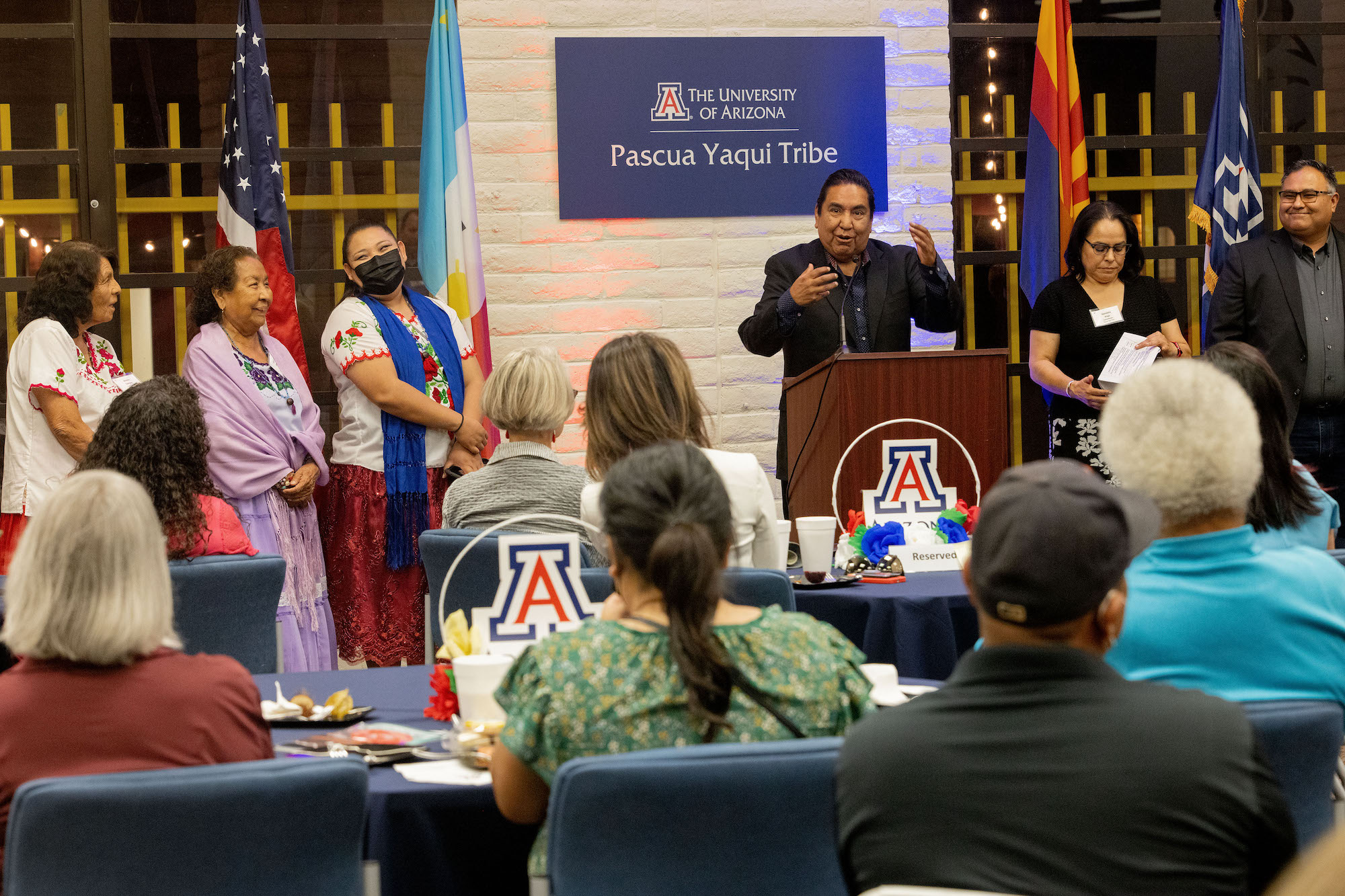 Pascua Yaqui Tribal Chairman Peter Yucupicio