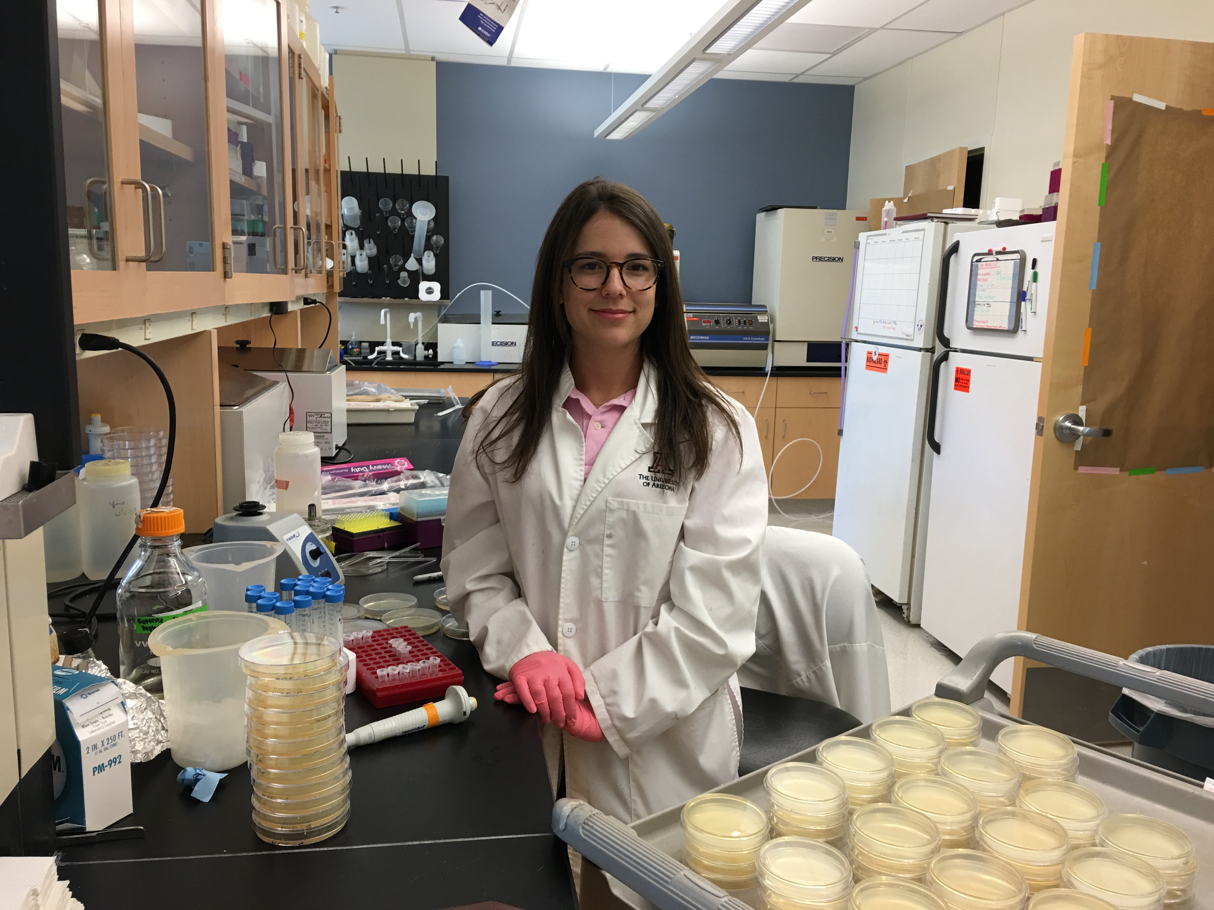 Christina Morrison presented her research at the 2017 Arizona Space Grant Symposium in Tempe. This fall she will begin graduate studies in environmental engineering at one of the several universities where she has been accepted. Christina Morrison presented her research at the 2017 Arizona Space Grant Symposium in Tempe. This fall she will begin graduate studies in environmental engineering at one of the several universities where she has been accepted.