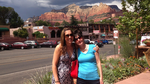 Feldman and her mother, Elayne Feldman, during a trip to Sedona, Arizona Feldman and her mother, Elayne Feldman, during a trip to Sedona, Arizona
