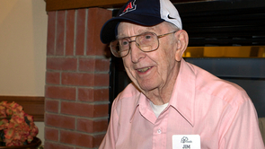 Seventy-four years after beginning his college career at West Virginia Tech, Chaffins has returned to school as a Wildcat. (Photo: Jana Hayhurst) Seventy-four years after beginning his college career at West Virginia Tech, Chaffins has returned to school as a Wildcat. (Photo: Jana Hayhurst)