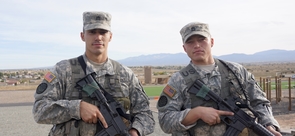 Incoming captain Clayton Richardson (left) and David Smith during the regional competition. (Photo: Johnathan Alexander) Incoming captain Clayton Richardson (left) and David Smith during the regional competition. (Photo: Johnathan Alexander)