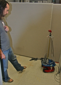 UA researcher Ian Fasel is building robots that are learning to perform tasks with very little human programming. UA researcher Ian Fasel is building robots that are learning to perform tasks with very little human programming.