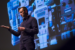 Artificial intelligence, Stephen Kobourov says, "is neither artificial nor intelligent. It's an aspirational term that reflects a goal — and the goal posts keep moving. 'Mimicking intelligence' might be better." (Photo: Bob Demers/UANews) Artificial intelligence, Stephen Kobourov says, "is neither artificial nor intelligent. It's an aspirational term that reflects a goal — and the goal posts keep moving. 'Mimicking intelligence' might be better." (Photo: Bob Demers/UANews)