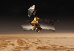 NASA's Mars Reconnaissance Orbiter has been orbiting Mars since 2006, completing 45,000 orbits last year. On board is the HiRISE camera, a UA-led experiment that has photographed the Martian surface in great detail. (Image: NASA/JPL-Caltech) NASA's Mars Reconnaissance Orbiter has been orbiting Mars since 2006, completing 45,000 orbits last year. On board is the HiRISE camera, a UA-led experiment that has photographed the Martian surface in great detail. (Image: NASA/JPL-Caltech)