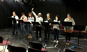 Still processing what happened at Pulse nightclub, and participating in "After Orlando," Fly Steffens (far left) says: "I feel like I don't know what I am supposed to do or say. But this is a process of looking at the characters and experiences and starting to figure out what I can do and what I can say. It feels like a beginning in a way that other pieces of theater don't. I just hope people come away with something and really start a process of talking about these things." Still processing what happened at Pulse nightclub, and participating in "After Orlando," Fly Steffens (far left) says: "I feel like I don't know what I am supposed to do or say. But this is a process of looking at the characters and experiences and starting to figure out what I can do and what I can say. It feels like a beginning in a way that other pieces of theater don't. I just hope people come away with something and really start a process of talking about these things."