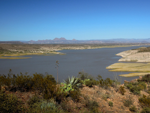 The U.S. Department of the Interior's Bureau of Reclamation studies reservoirs such as the San Carlos Reservoir, as part of its mission to manage, develop and protect water and related resources in an environmentally and economically sound manner. (Photo: Annalise Boyer) The U.S. Department of the Interior's Bureau of Reclamation studies reservoirs such as the San Carlos Reservoir, as part of its mission to manage, develop and protect water and related resources in an environmentally and economically sound manner. (Photo: Annalise Boyer)