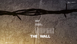 "The Wall" won the Pulitzer Prize "for vivid and timely reporting that masterfully combined text, video, podcasts and virtual reality to examine, from multiple perspectives, the difficulties and unintended consequences of fulfilling President Trump's pledge to construct a wall along the U.S. border with Mexico." "The Wall" won the Pulitzer Prize "for vivid and timely reporting that masterfully combined text, video, podcasts and virtual reality to examine, from multiple perspectives, the difficulties and unintended consequences of fulfilling President Trump's pledge to construct a wall along the U.S. border with Mexico."