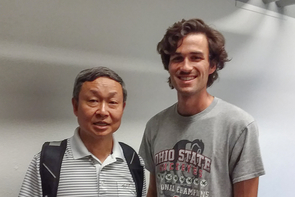 Professor Xubin Zeng and doctoral student Josh Welty (Photo: Stacy Pigott/UA News) Professor Xubin Zeng and doctoral student Josh Welty (Photo: Stacy Pigott/UA News)