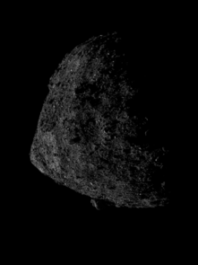 This image of asteroid Bennu was captured on June 13. Bennu’s largest boulder can be seen protruding from the southern hemisphere. OSIRIS-REx broke the record for the closest distance a spacecraft has orbited a body in the solar system, and is now orbiting .4 miles (680 m) above Bennu's surface. (Image: NASA/Goddard/UA/Lockheed Martin) This image of asteroid Bennu was captured on June 13. Bennu’s largest boulder can be seen protruding from the southern hemisphere. OSIRIS-REx broke the record for the closest distance a spacecraft has orbited a body in the solar system, and is now orbiting .4 miles (680 m) above Bennu's surface. (Image: NASA/Goddard/UA/Lockheed Martin)