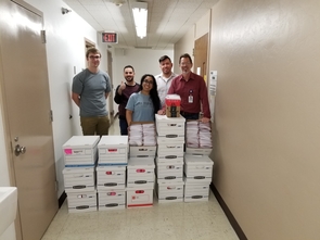 The university's Health Sciences Biorepository has secured the materials to produce 7,000 coronavirus specimen collection kits this week. The university's Health Sciences Biorepository has secured the materials to produce 7,000 coronavirus specimen collection kits this week.