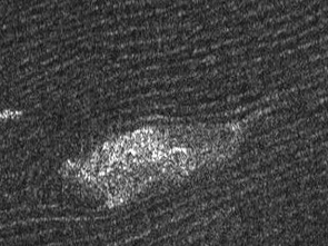 Detail from a Cassini radar image of sand dunes on Titan. (Photo: NASA/JPL) Detail from a Cassini radar image of sand dunes on Titan. (Photo: NASA/JPL)