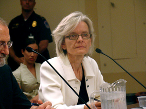 Lisa Graumlich, director of UA's School of Natural Resources and the Environment, testified before Congress May 6. Lisa Graumlich, director of UA's School of Natural Resources and the Environment, testified before Congress May 6.