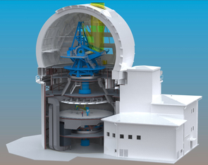 The Advanced Technology Solar Telescope is being built on Mount Haleakalā, Maui, Hawaii. First light is scheduled for 2018. (Image: AURA) The Advanced Technology Solar Telescope is being built on Mount Haleakalā, Maui, Hawaii. First light is scheduled for 2018. (Image: AURA)