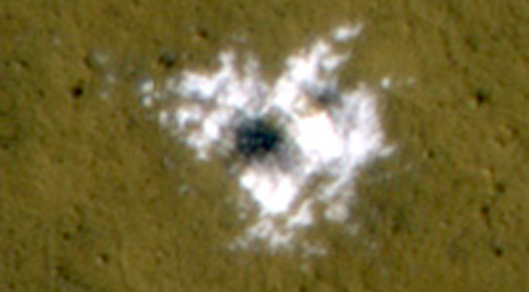 Scientists See Water Ice In Fresh Meteorite Craters On Mars Scientists See Water Ice In Fresh Meteorite Craters On Mars