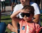 Kaleila Rodriguez, 5, watching her first rocket launch. (Photo credit: Ernesto Trejo/UANews) Kaleila Rodriguez, 5, watching her first rocket launch. (Photo credit: Ernesto Trejo/UANews)