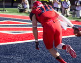 Safety Jared Tevis went out with a win in his final home game. Safety Jared Tevis went out with a win in his final home game.