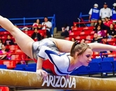 The team has been focusing on improving performance on the balance beam. The team has been focusing on improving performance on the balance beam.