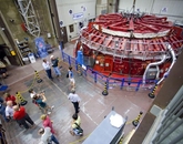 The UA Richard F. Caris Mirror Lab is internationally recognized for producing giant, lightweight mirrors of unprecedented power for a new generation of optical and infrared telescopes. The UA is one of the partner institutions helping to build the Giant Magellan Telescope, a project scheduled to be completed in 2021. (Photo credit: Martha Lochert) The UA Richard F. Caris Mirror Lab is internationally recognized for producing giant, lightweight mirrors of unprecedented power for a new generation of optical and infrared telescopes. The UA is one of the partner institutions helping to build the Giant Magellan Telescope, a project scheduled to be completed in 2021. (Photo credit: Martha Lochert)