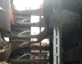 "The ENR2 courtyard is my favorite place to sit and enjoy a cup of coffee. I love the modern architecture, the vines growing down the sides of the building, and especially the buzz of students enjoying this thoughtfully planned space." – Shannon Heuberger, special assistant, Office of Research, Discovery & Innovation