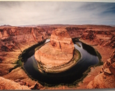 "Horseshoe Bend" by Paris Panagiotopoulos, postdoctoral research associate A photograph of Horseshoe Bend.