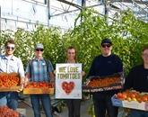 "Students at the Controlled Environment Agriculture Center in the Teaching Greenhouse, where any student, regardless of major, can learn how to grow sustainable and nutritious food!" – Austin Smith, program coordinator, CEAC