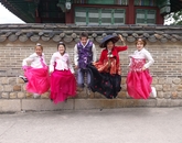 Senior Victoria Le captures international students jumping for joy wearing traditional clothing at Changdeokgung Palace during an exchange at Seoul National University. Senior Victoria Le captures international students jumping for joy wearing traditional clothing at Changdeokgung Palace during an exchange at Seoul National University.