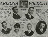 The Arizona Daily Wildcat staff, as printed in the 1917 yearbook. The Arizona Daily Wildcat staff, as printed in the 1917 yearbook.