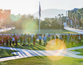 Native American Student Affairs welcomed UA students, faculty and staff to the annual Sunrise Ceremony on the west end of the UA Mall. Native American Student Affairs welcomed UA students, faculty and staff to the annual Sunrise Ceremony on the west end of the UA Mall.