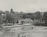 Facing the north side of campus, looking toward the Santa Catalina Mountains. Facing the north side of campus, looking toward the Santa Catalina Mountains.