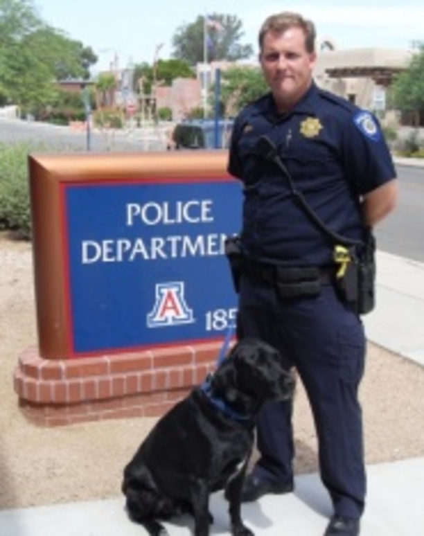 Canine officer kayla