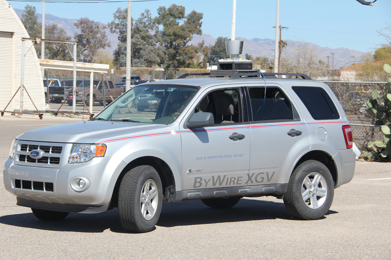 Summer Research Program Lets Students Work on UA's Robotic Car UANews