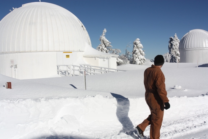 Protecting UA Telescopes During the Winter Cold UANews
