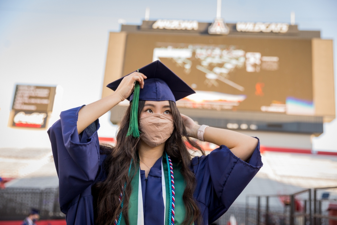 graduate at arizona stadium
