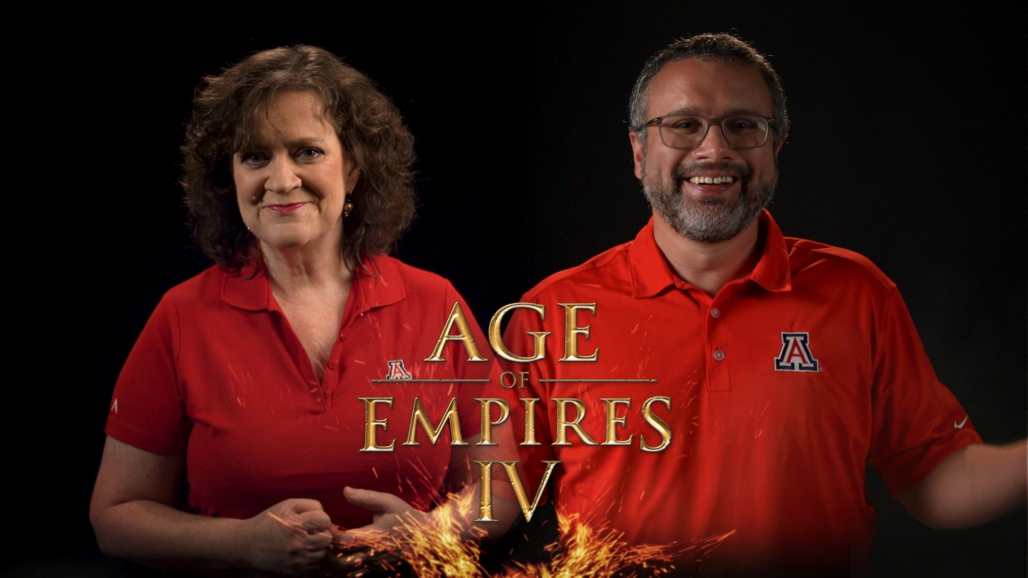 UArizona Department of History head Alison Futrell and associate professor of medieval history Paul Milliman. UArizona Department of History head Alison Futrell and associate professor of medieval history Paul Milliman