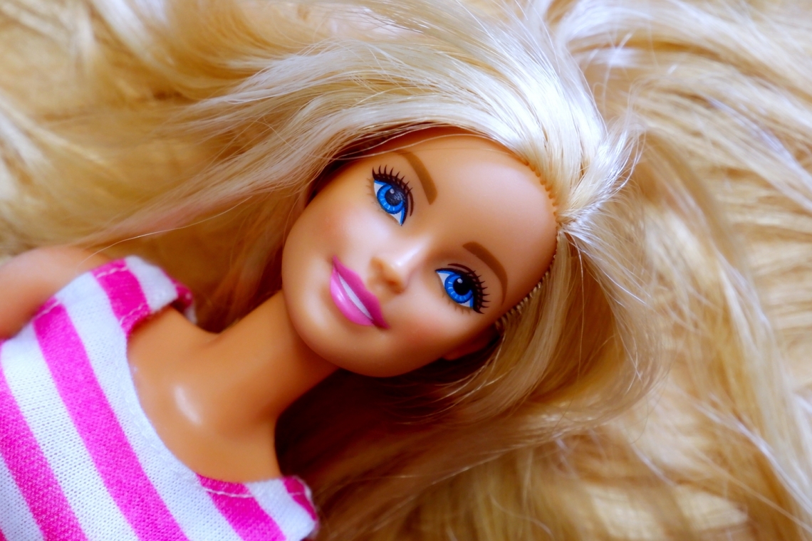 blond barbie doll