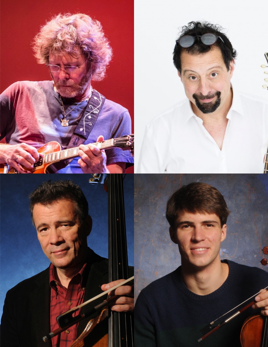 Four photo layout of Bush, Marshall, Meyer, and Meyer headshots