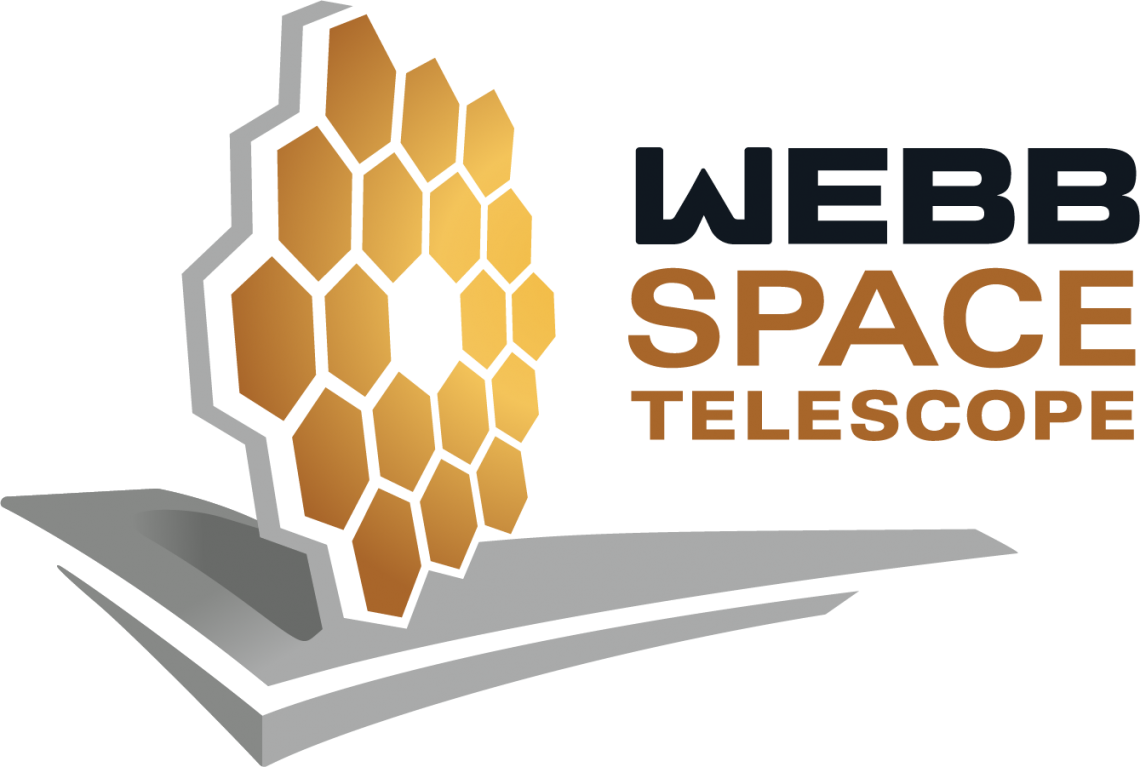 Graphic of the segmented, gold mirror of the James Webb Space Telescope