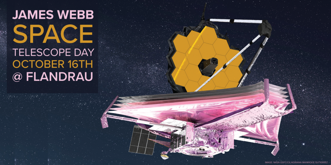 James Webb Space Telescope Day Illustration - Flandrau Science Center & Planetarium