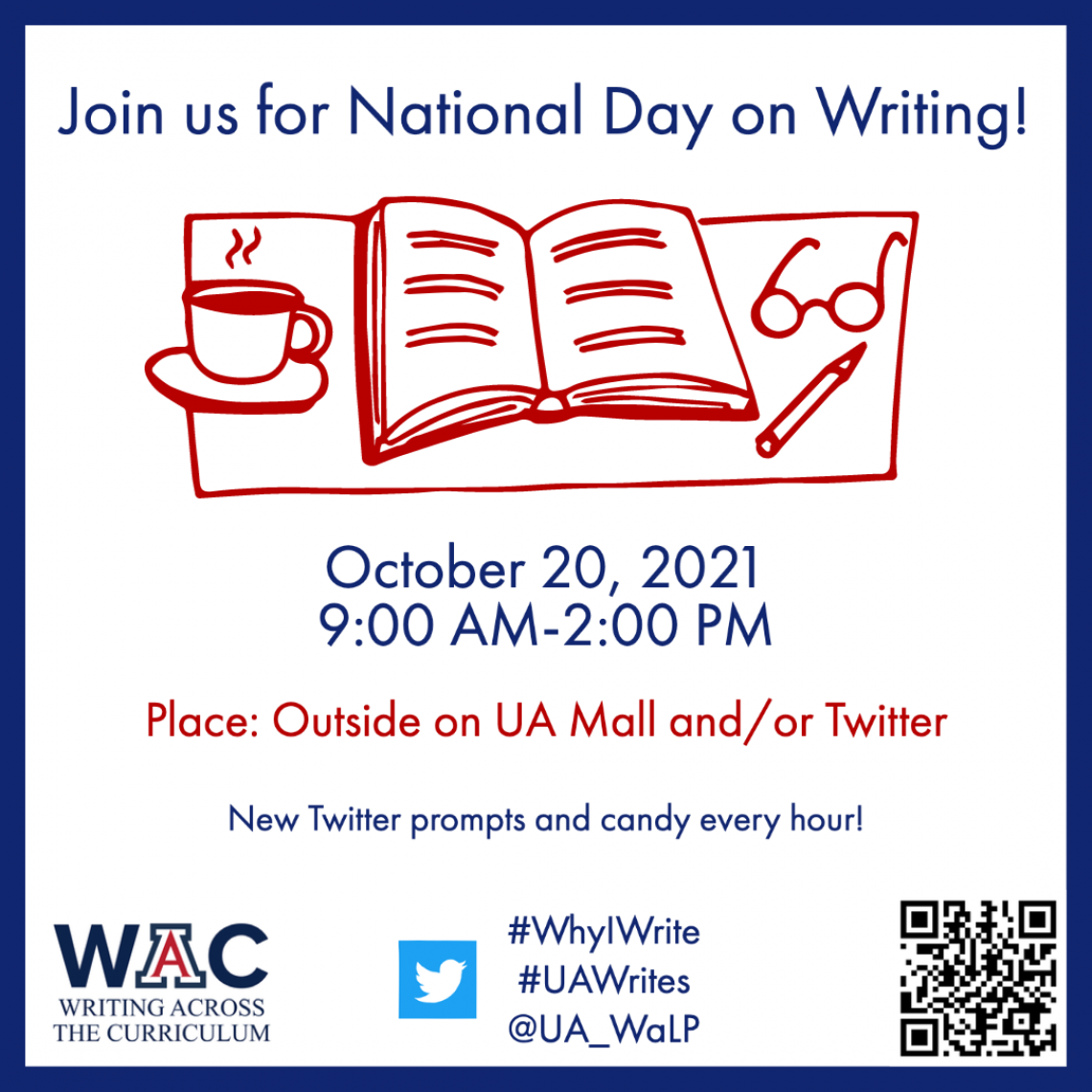 National Day on Writing National Day on Writing flyer