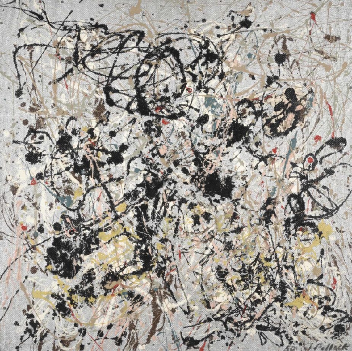 number 20 by Jackson Pollock