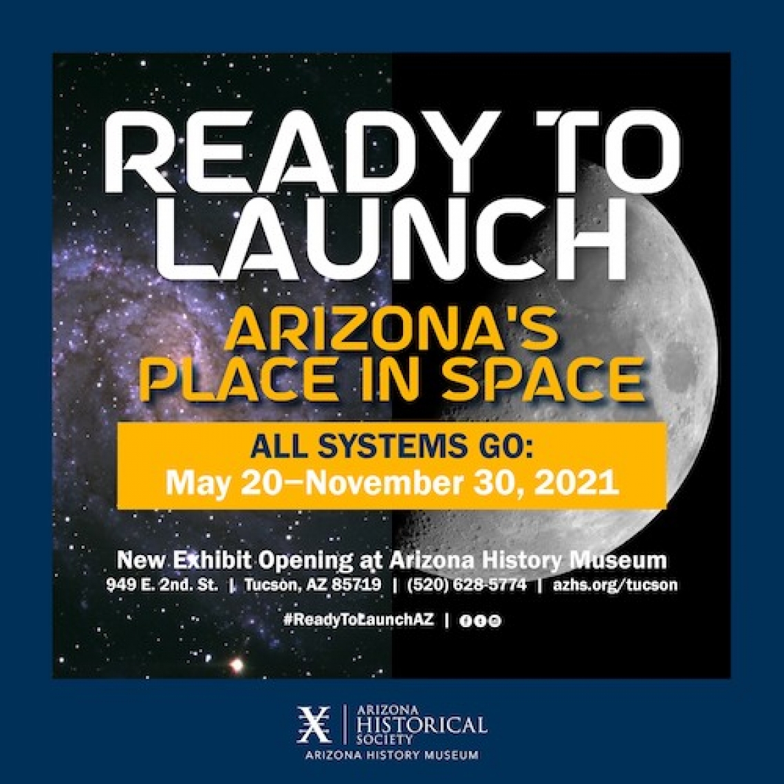 ready to launch exhibit graphic