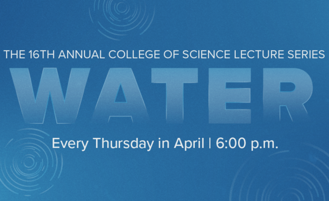 College of Science Lecture Series 2021 Banner