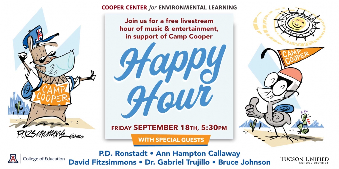 Cooper Center Happy Hour Happens September 18th 2020