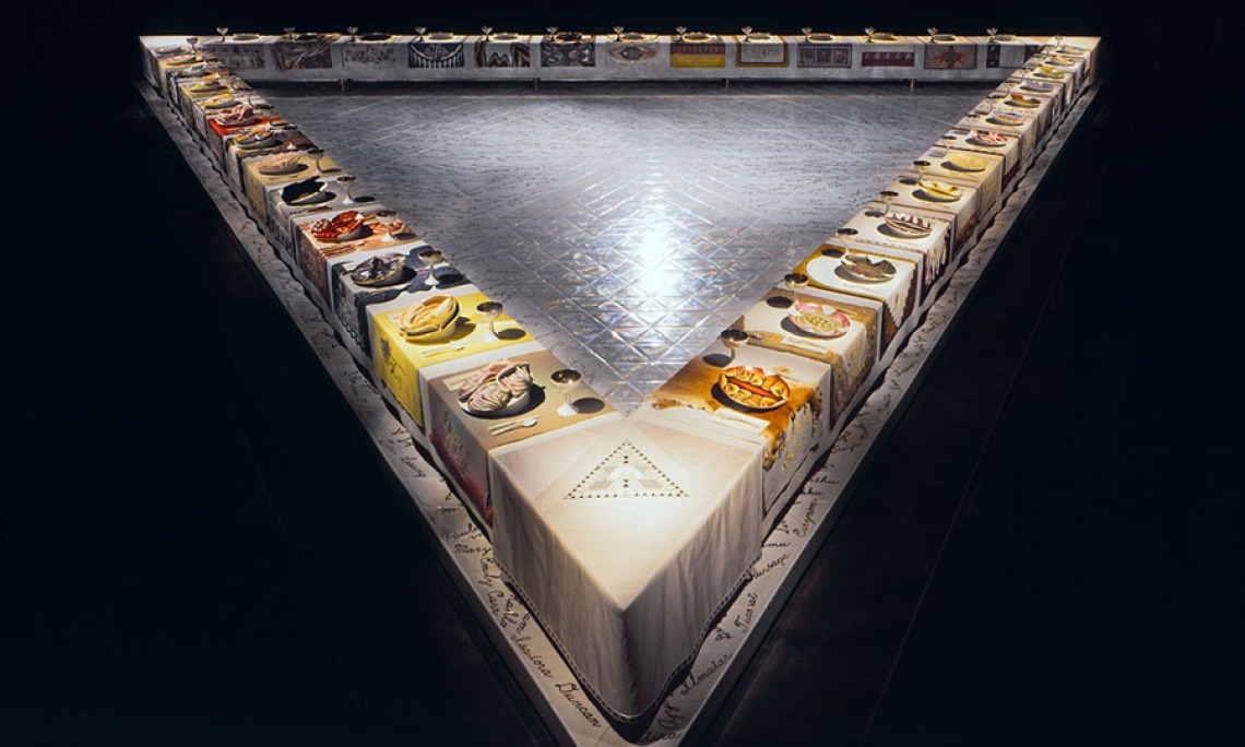 The Dinner Party by Judy Chicago The Dinner Party by Judy Chicago