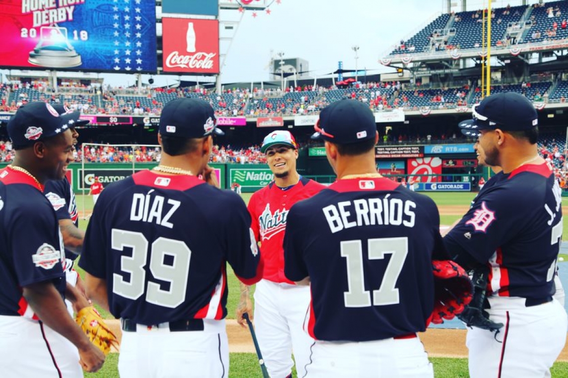 2019 All-Star Game Work Out Day Batting Practice Used Jersey