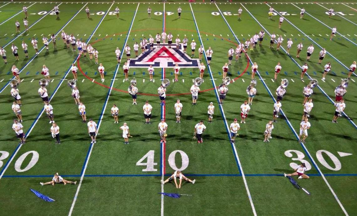 Chad Shoopman, director of the Pride of Arizona Marching Band and Pep Band, selected the music of Earth, Wind & Fire to lead the band's new season. Shoopman was a Pride of Arizona member during his years at the UA. 