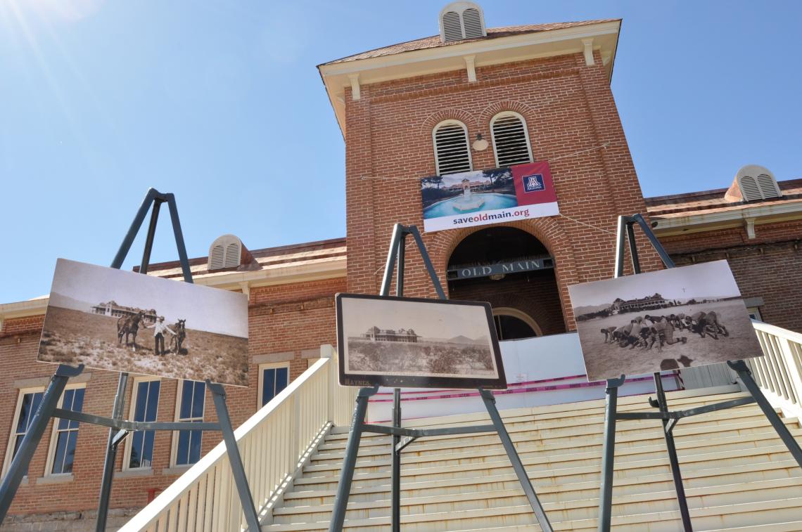 Old Main, one of the UA's most visible and iconic buildings, is undergoing a major renovation effort. Crews are respecting and preserving Old Main's history while making important structural improvements to modernize the building.