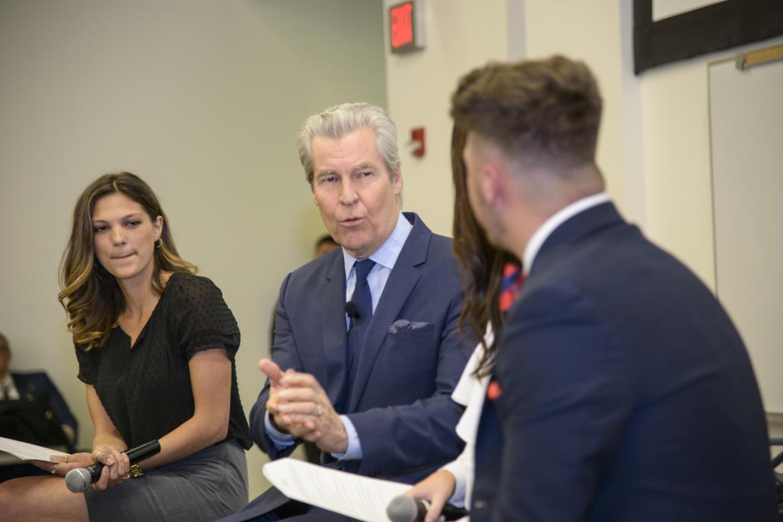 UA alumnus Terry J. Lundgren is known for his generosity of time and expertise with students. UA alumnus Terry J. Lundgren is known for his generosity of time and expertise with students.