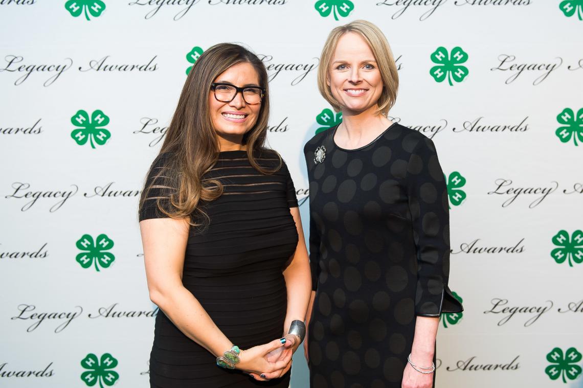 National 4-H Council President and CEO Jennifer Sirangelo presented Ethel Branch with the 4-H Luminary Award at a Washington, D.C. gala last month. National 4-H Council President and CEO Jennifer Sirangelo presented Ethel Branch with the 4-H Luminary Award at a Washington, D.C. gala last month.